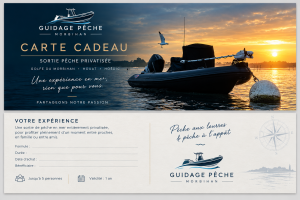 Carte cadeau sortie pêche